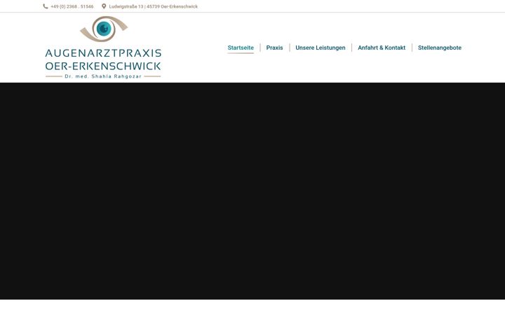 Screenshot of augenarzt-oer-erkenschwick.de