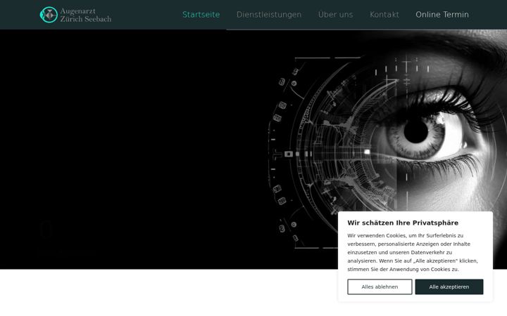 Screenshot of augenarzt-zurichseebach.ch