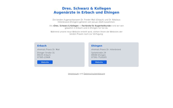 Screenshot of augenarzt.online