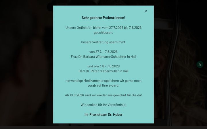Screenshot of augenhuber.at