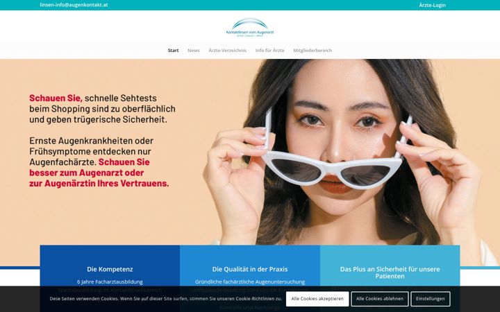 Screenshot of augenkontakt.eu
