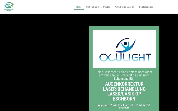 Screenshot van augenkorrektur-laser.de