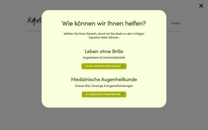 Screenshot of augenlasern-siegen.de