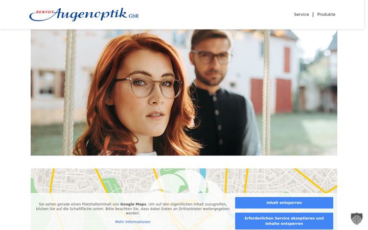 Skärmbild av augenoptik-berndt.de