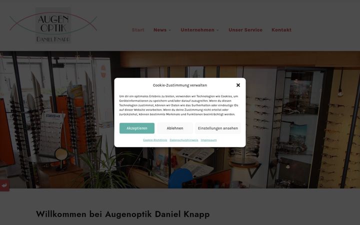 Screenshot of augenoptik-daniel-knapp.de