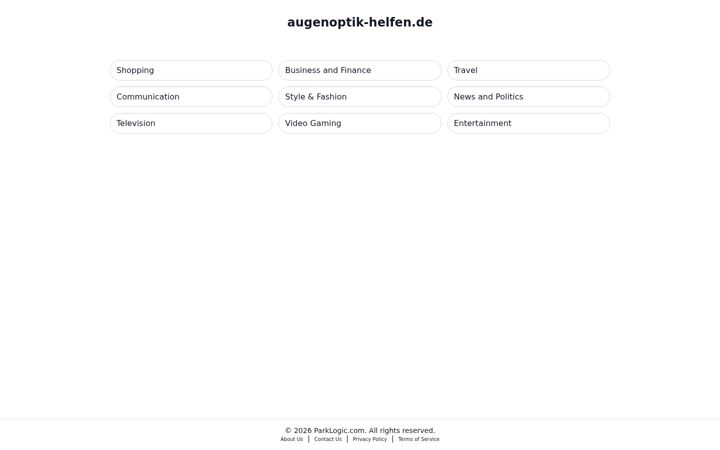 Screenshot of augenoptik-helfen.de