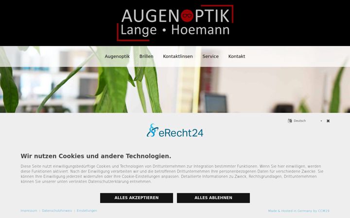 Skærmbillede af augenoptik-nieheim.de