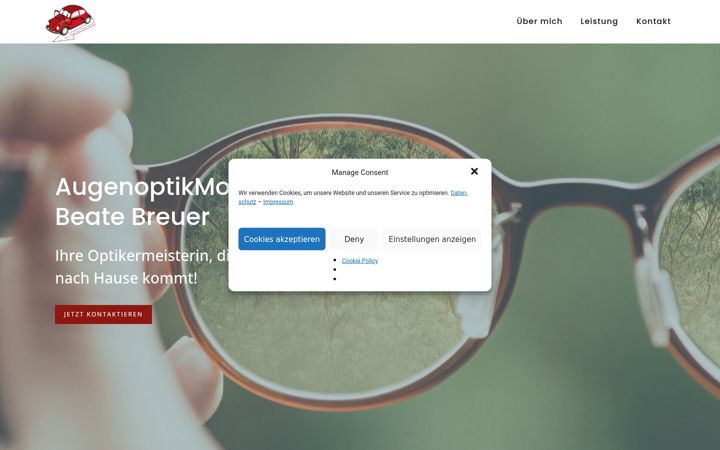 Skærmbillede af augenoptikmobil.de