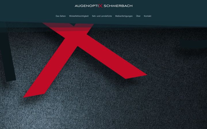 Screenshot of augenoptix-schmerbach.de