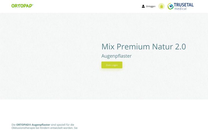Screenshot of augenpflaster.at