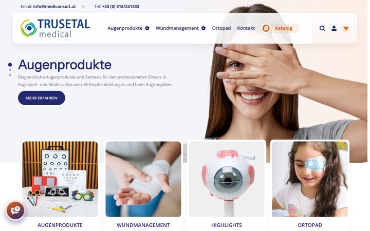 Screenshot of augenprodukte.at