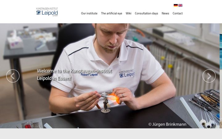 Screenshot von augenprothesen-essen.de