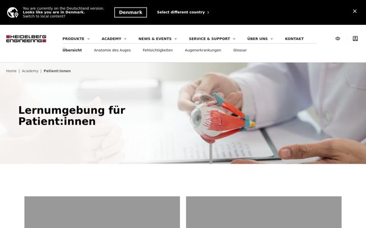 Screenshot του augenwissen.de