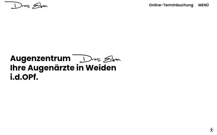 Screenshot of augenzentrum-erben.de