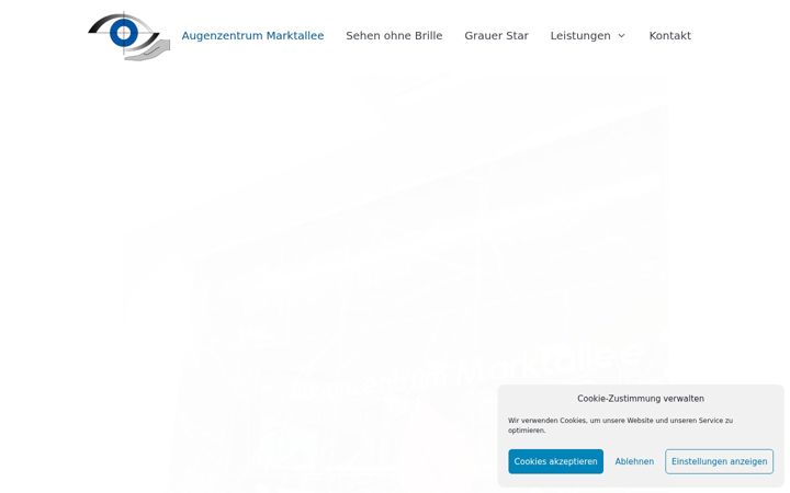 Screenshot of augenzentrum-marktallee.de