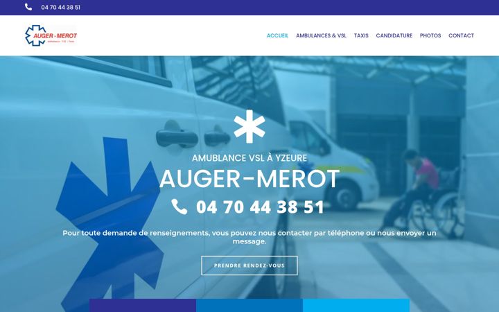 Screenshot of auger-merot.fr