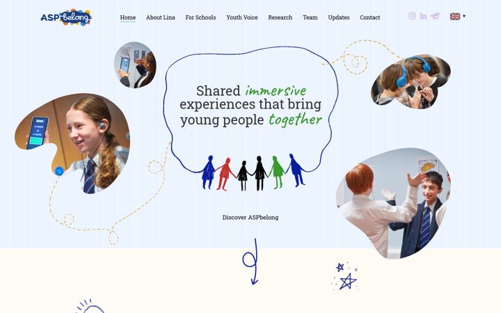 Screenshot of augmentedsocialplay.com