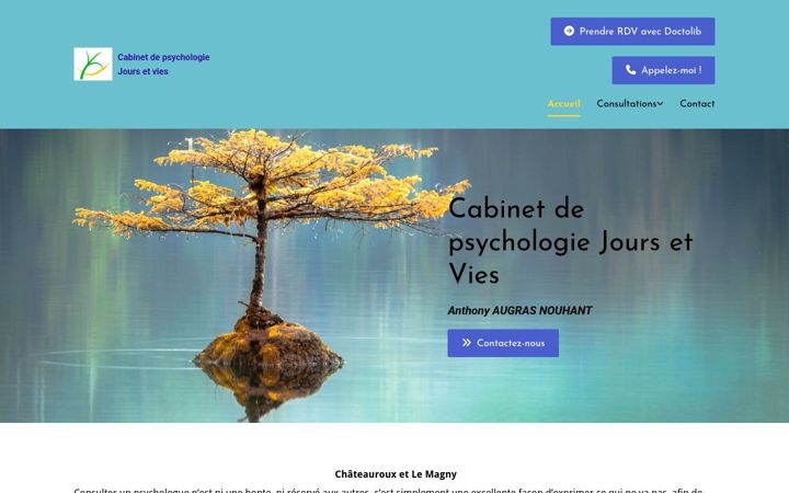 Screenshot of augras-psychologue.fr