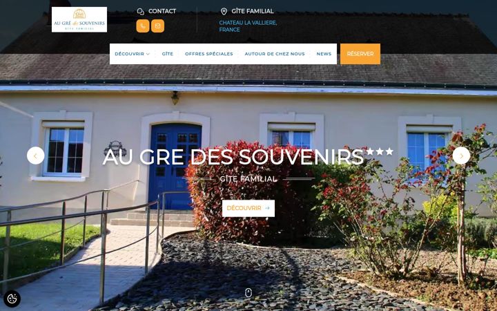 Screenshot of augredessouvenirs.com