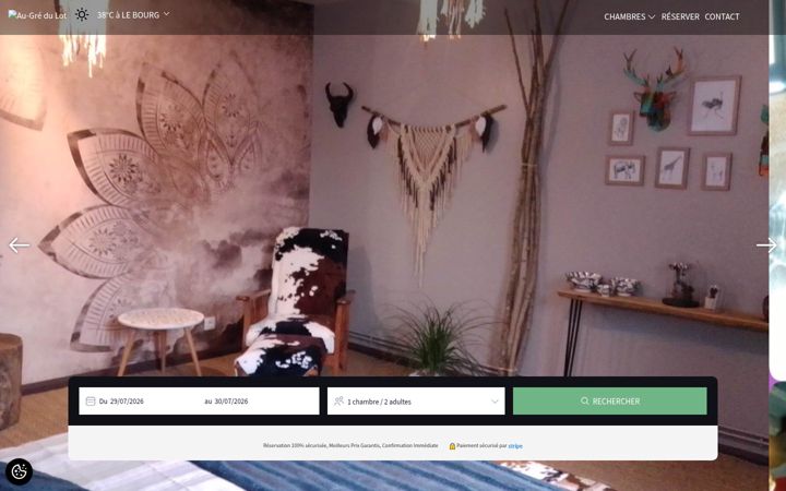Screenshot of augredulot.fr