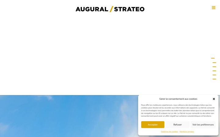 Screenshot of augural-strateo.fr