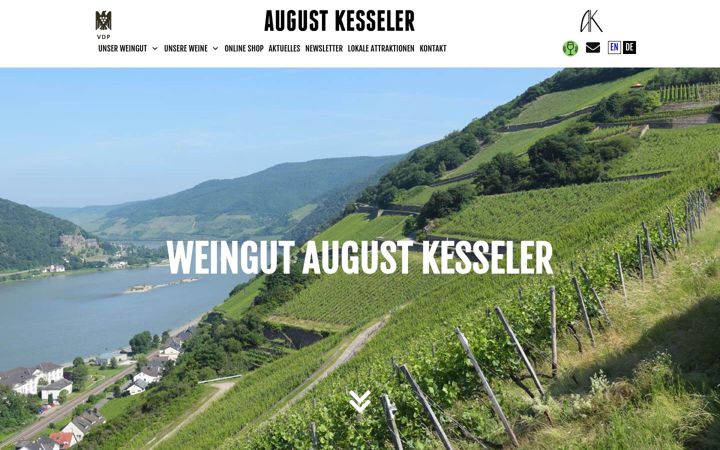 Screenshot of august-kesseler.de