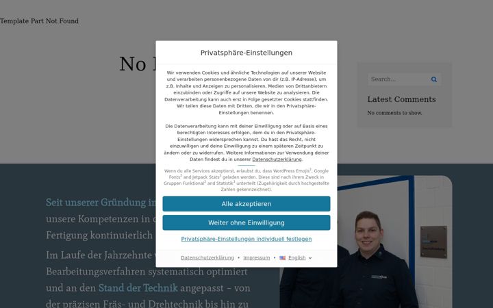 Screenshot von august-mueller.de