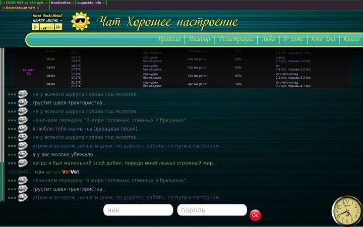 Screenshot ta' august4u.ru
