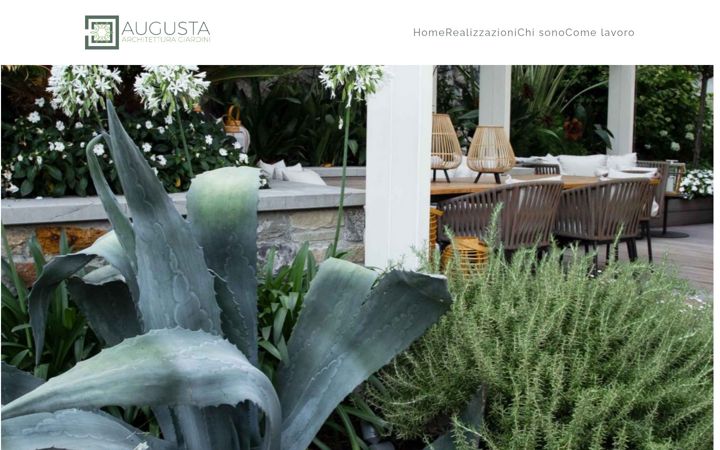 Screenshot von augusta-giardini.it