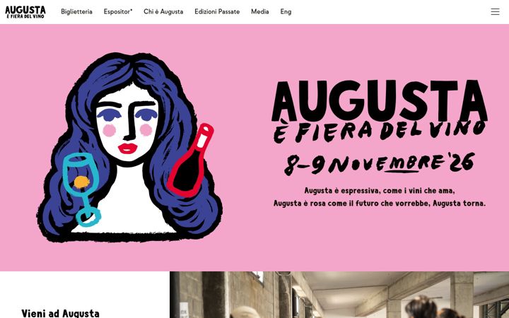 Zrzut ekranu augustafieravino.com