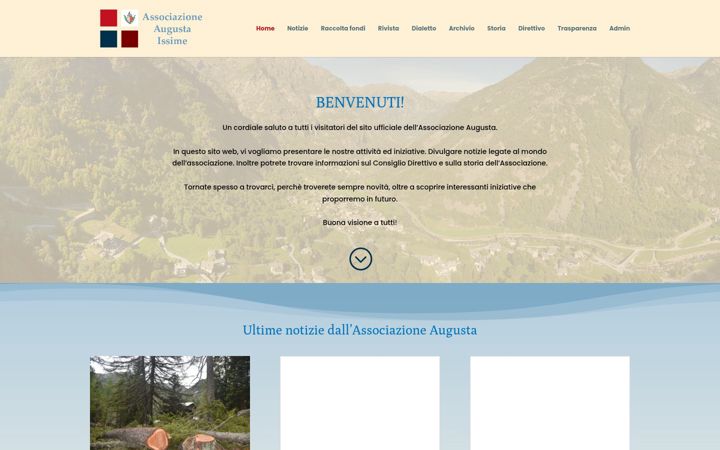 Screenshot of augustaissime.it