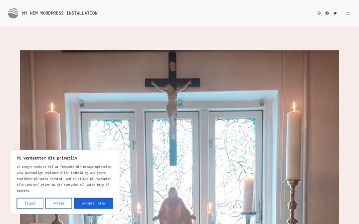Screenshot ta' augustanakirken.dk