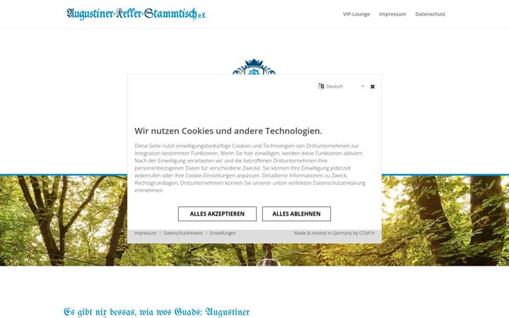 Screenshot di augustiner-keller-stammtisch.de