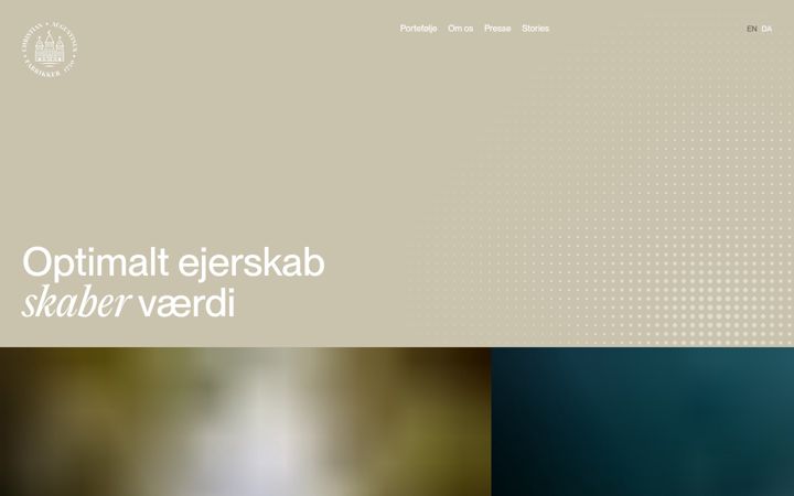 Screenshot of augustinusfabrikker.dk