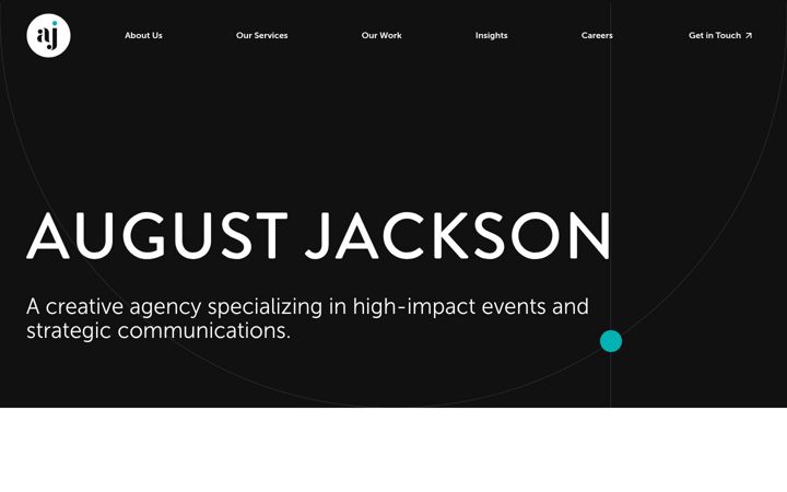 Screenshot of augustjackson.com