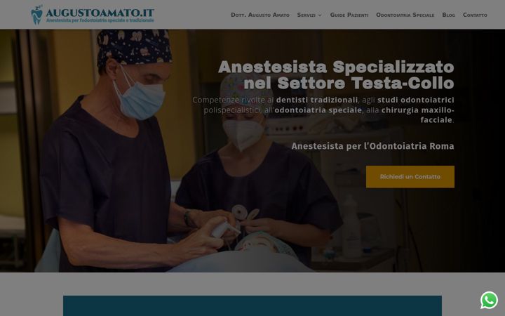 Screenshot of augustoamato.it