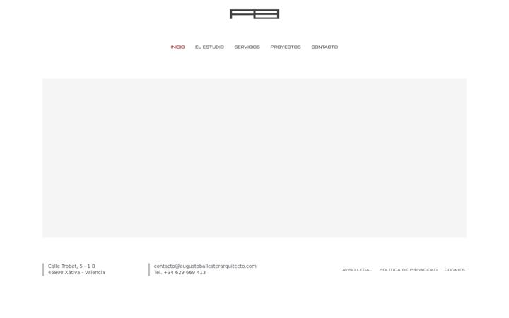 Képernyőkép: augustoballesterarquitecto.com