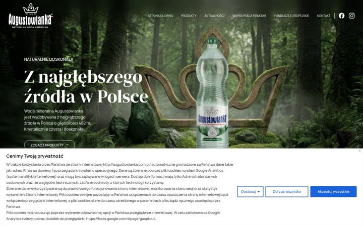 Képernyőkép: augustowianka.com.pl