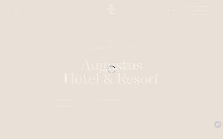 Screenshot ta' augustus-hotel.it