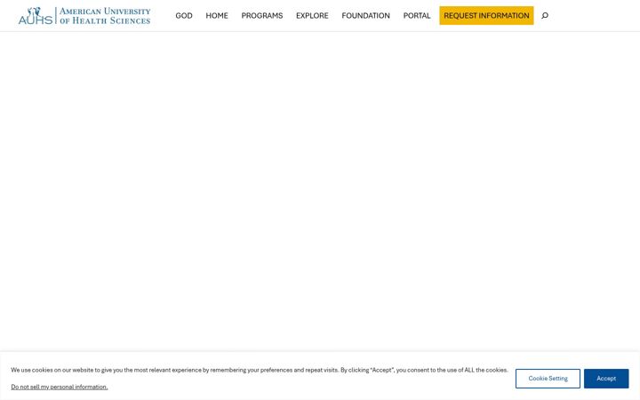 Screenshot of auhs.edu