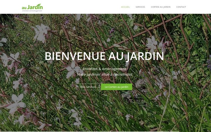 Screenshot of aujardin.be