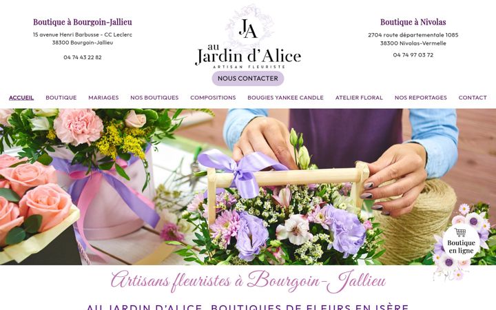 Screenshot of aujardindalice-38.fr