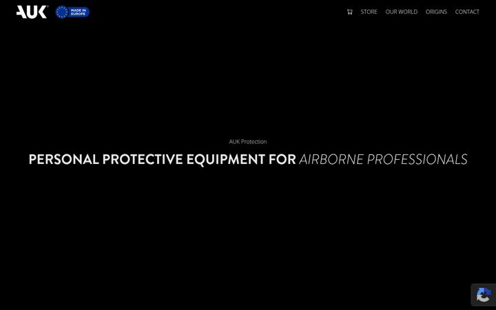 Screenshot of aukprotection.com