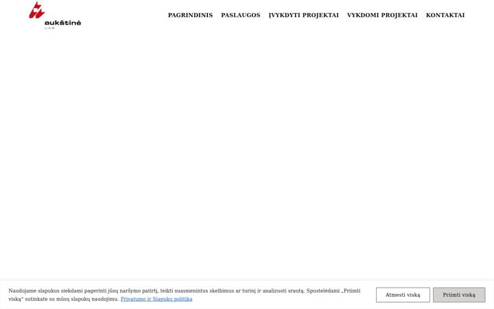 Screenshot of aukstine.lt