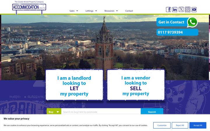 Screenshot of aul.org.uk