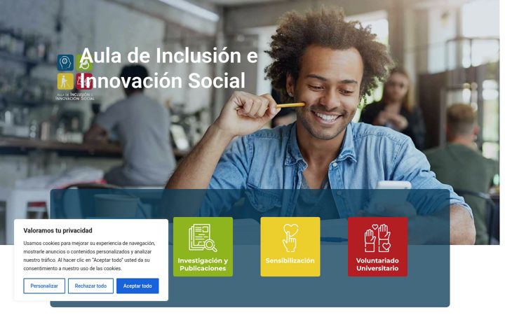 Screenshot stránky aula-inclusion.es