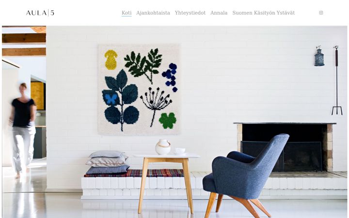 Screenshot of aula5.fi