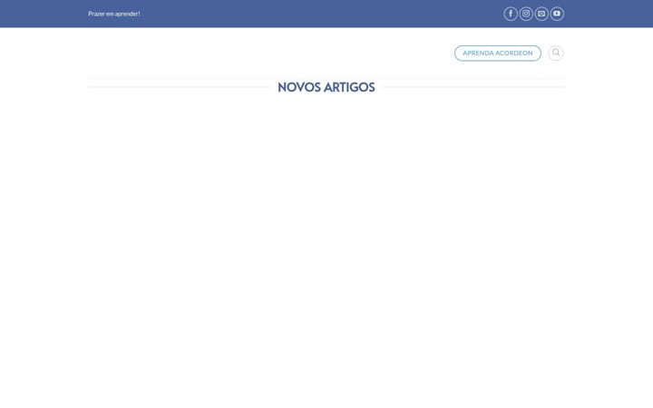 Screenshot of auladeacordeon.com.br
