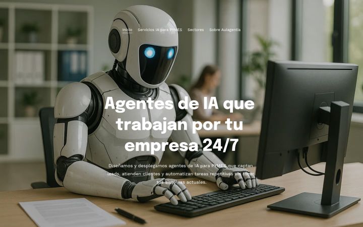 Screenshot ta' aulagentia.com