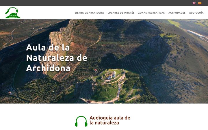 Screenshot of aulanaturalezaarchidona.com